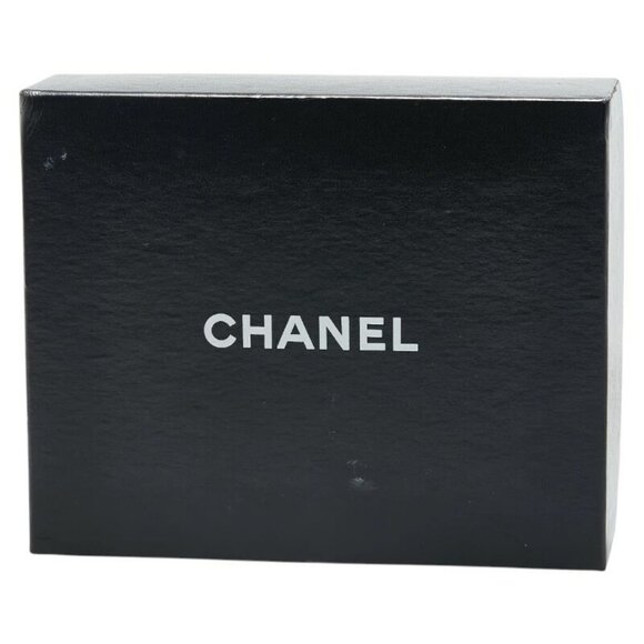 CHANEL CC Logo Vintage Brooch Gold Tone Pin 94P Auth w/Box #12046 - Picture 4 of 4